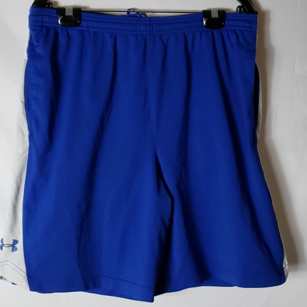 Under Armour Blue Basketball Shorts Size L